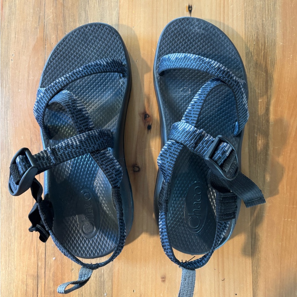 Chaco Kids Navy Adjustable Strappy Sandals